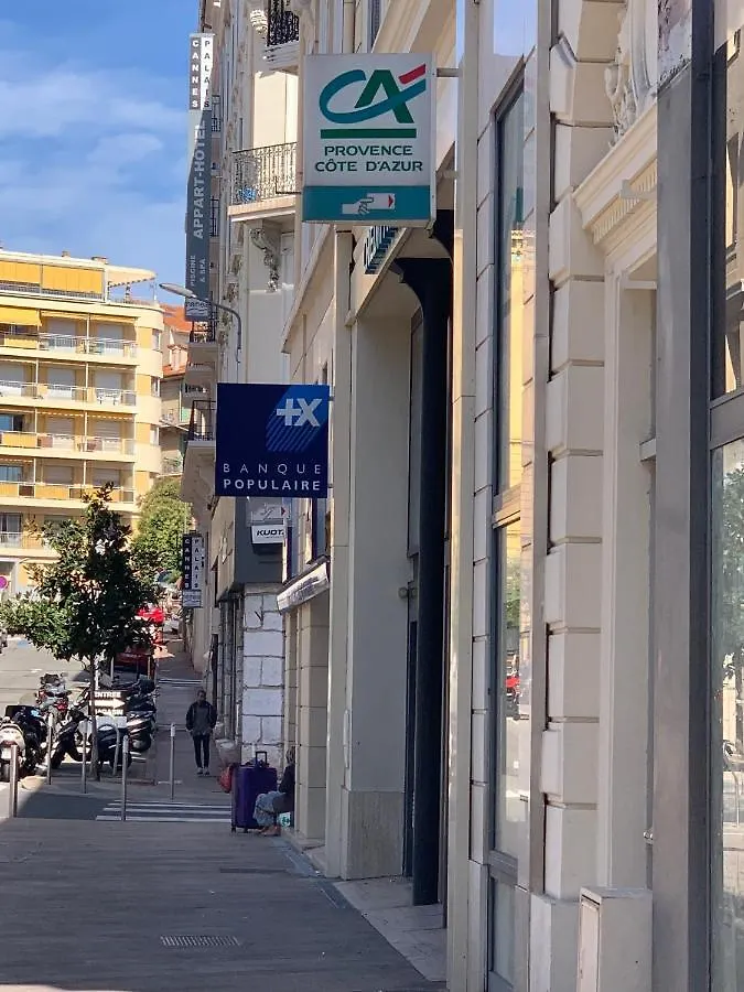 Apartment Charlie Chaplin 2 Pieces 3 Etoiles Calme Plein Centre De Cannes, 5Mn Des Plages Et Palais